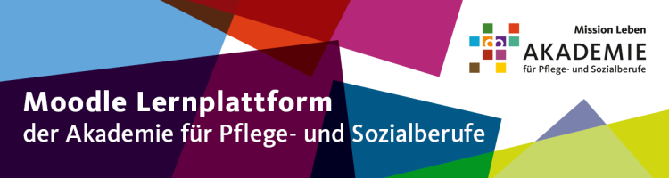 Moodle Lernplattform der Akademie für Pflege- und Sozialberufe